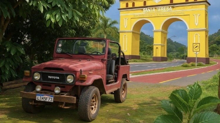 SANTA TERESA - ROTA DO CARAVAGGIO DE JIPE 4X4